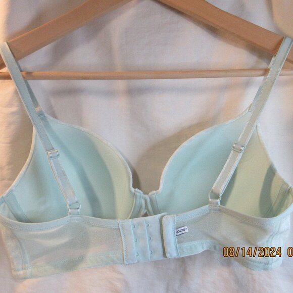 JOCKEY MINT GREEN~34DD BRA~LIGHTLY PADDED WITH PARTIALLY MESH BACK~SWEET - Picture 2 of 13
